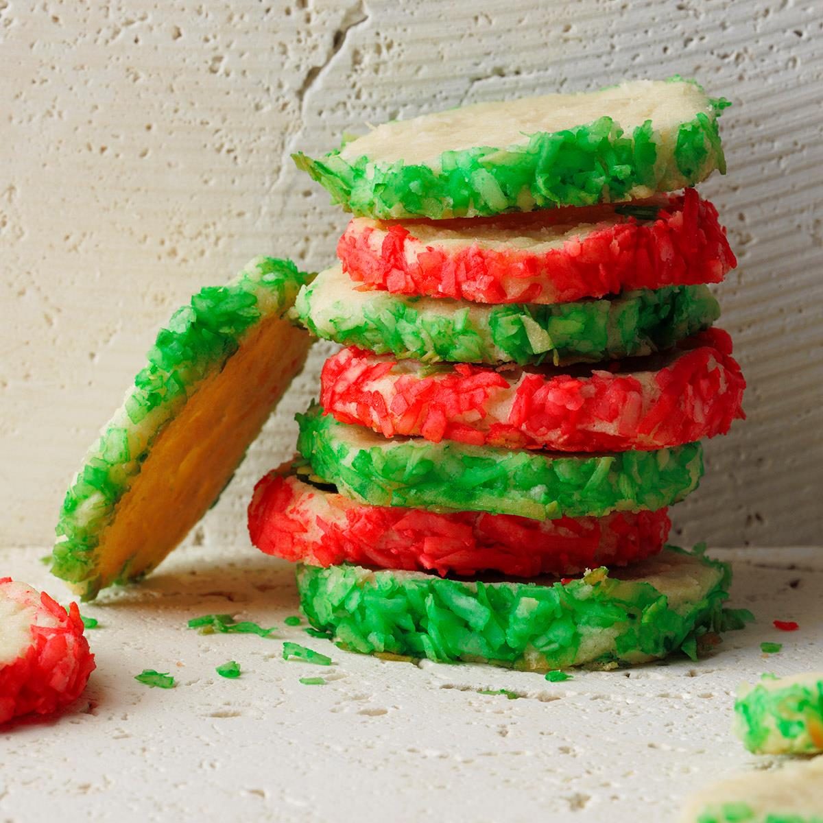 Coconut Slice & Bake Cookies