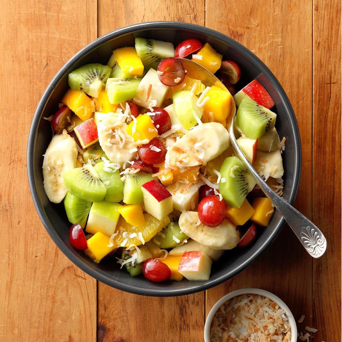 Coconut Tropical Fruit Salad