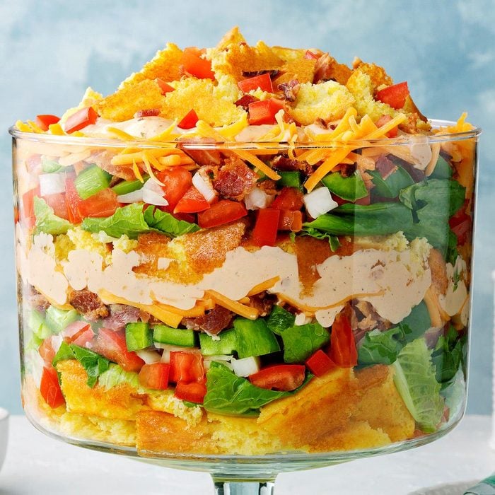 Colorful Cornbread Salad