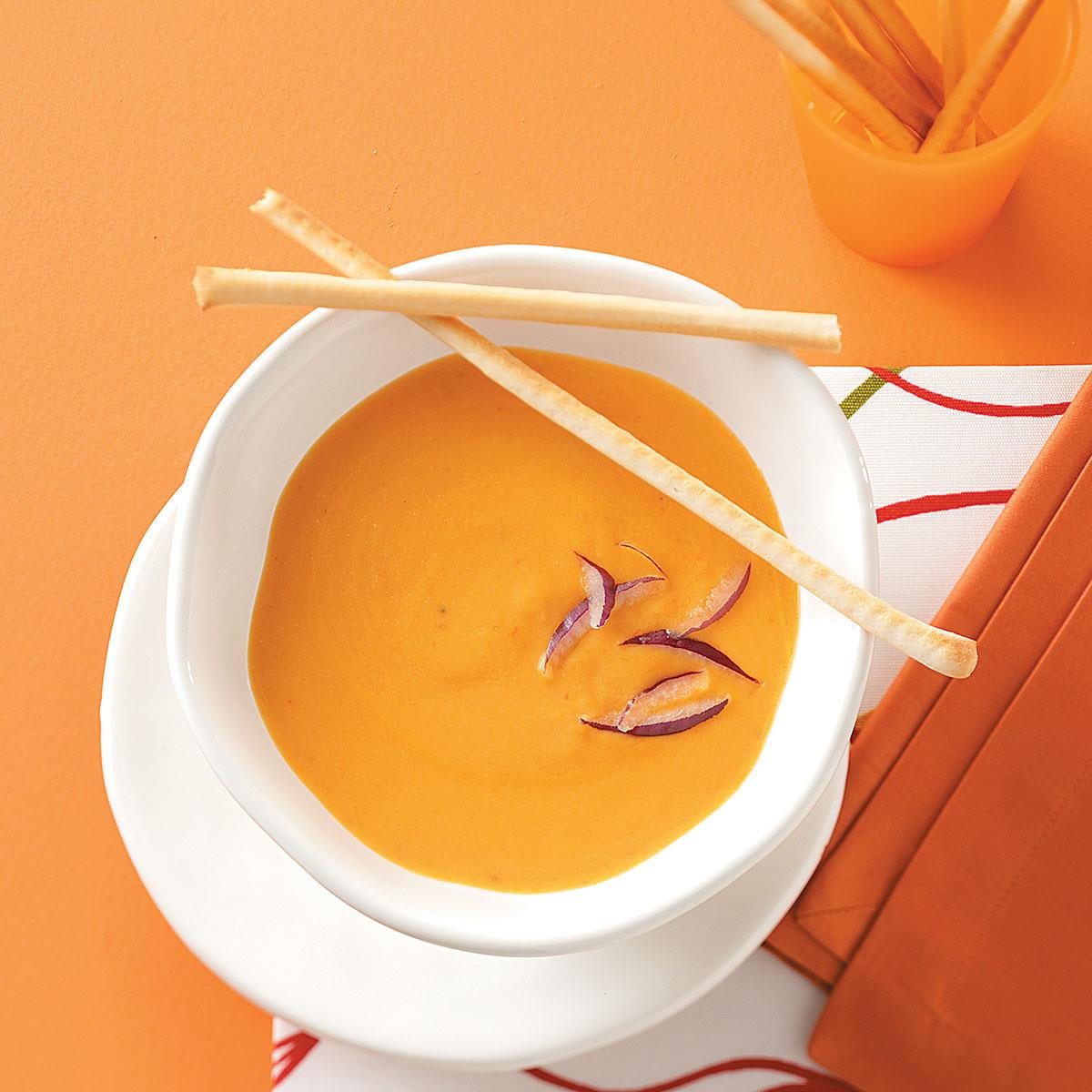 Contest-Winning Cheesy Cauliflower Soup