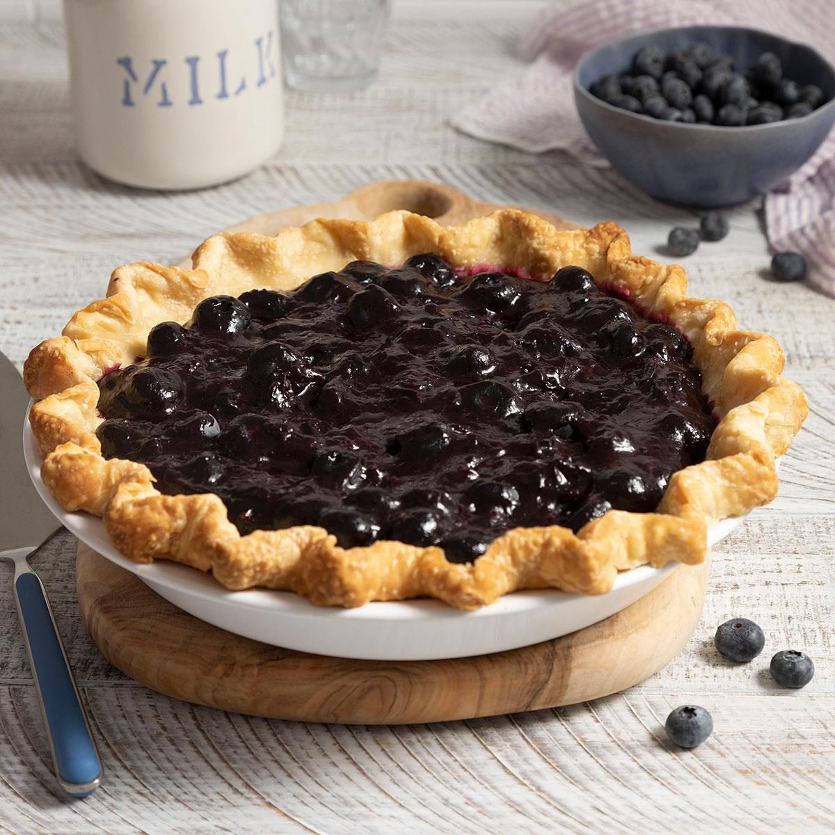 Contest-Winning Fresh Blueberry Pie