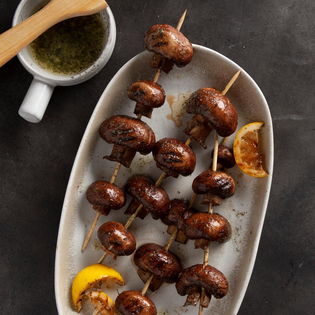 Contest-Winning Grilled Mushrooms