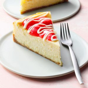 Contest-Winning White Chocolate Cheesecake