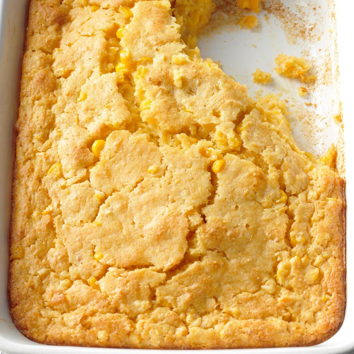 Jiffy Mix Cornbread Spoon Bread (Easy Side Dish) - Celebrations at Home