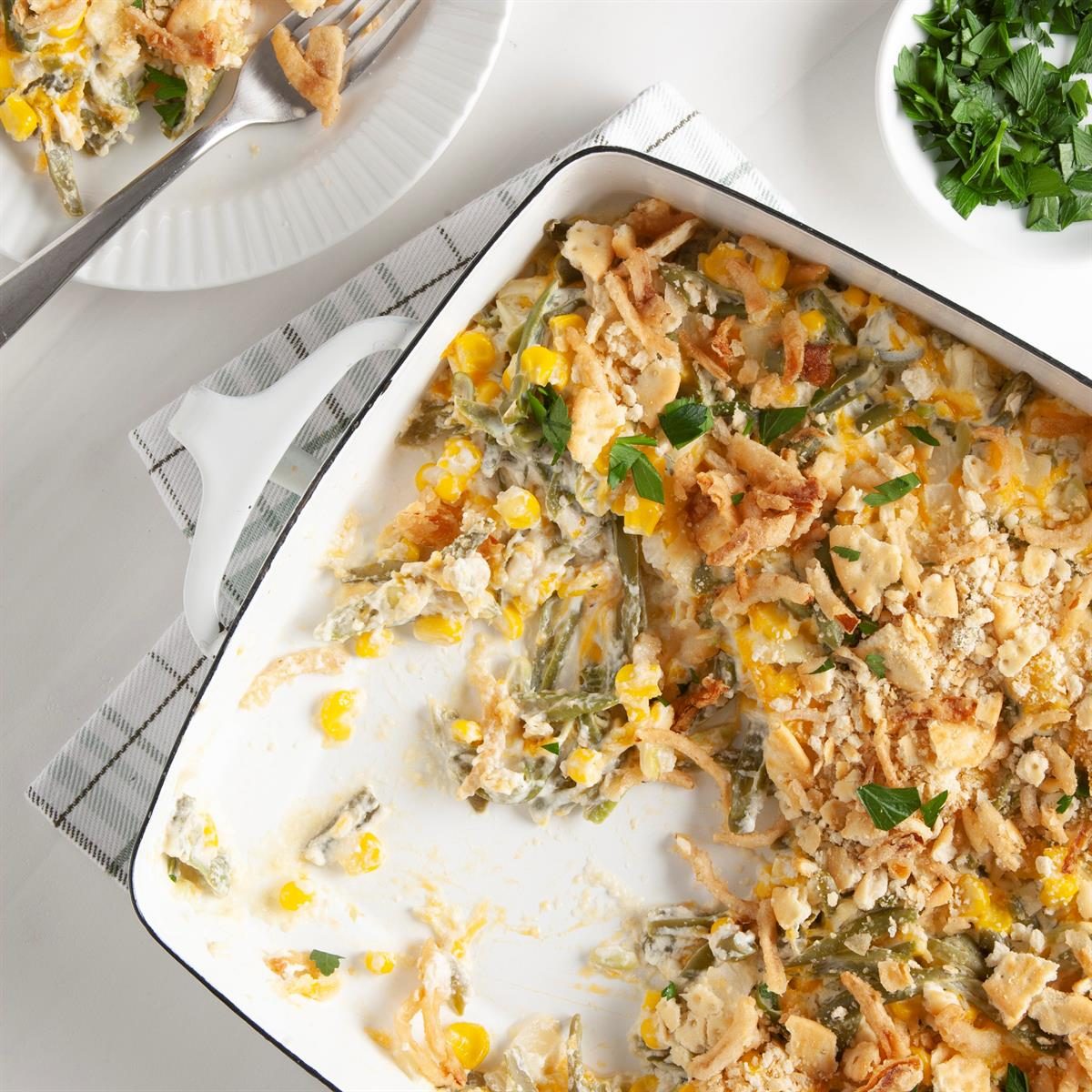 Corny Green Bean Casserole