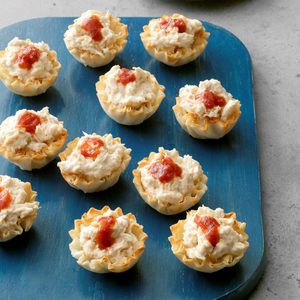 Crab Phyllo Cups