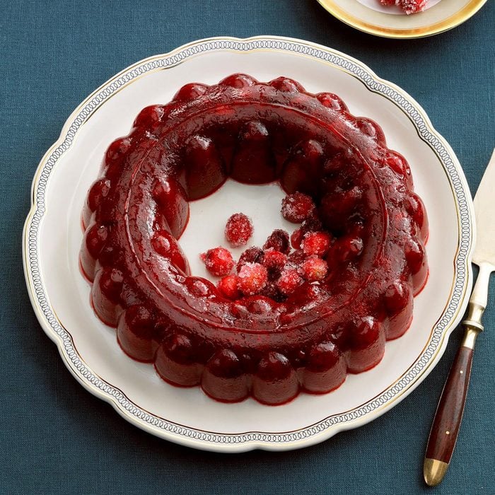 Cran-Raspberry Gelatin Salad