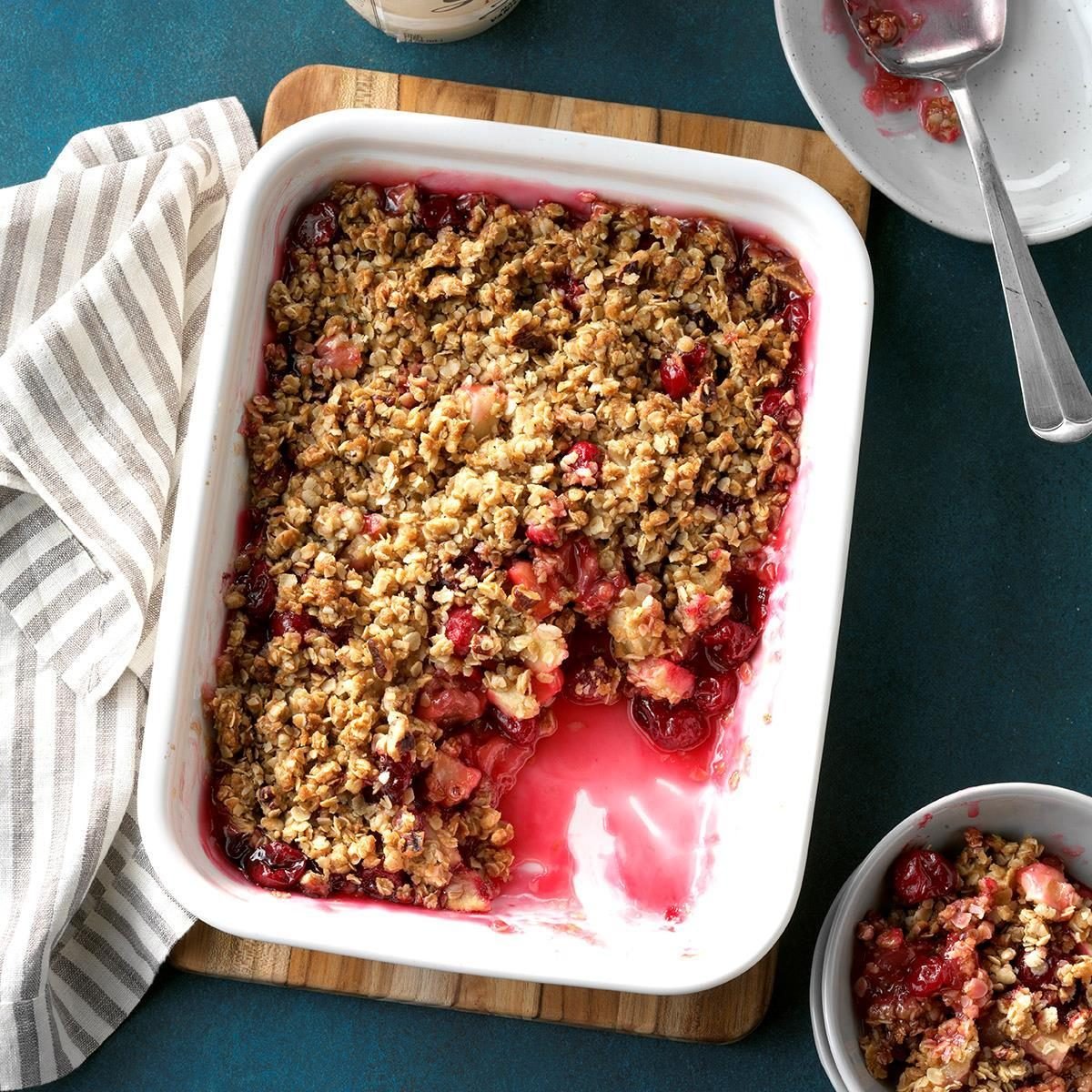 Best Crisp: Cranberry Apple Crisp