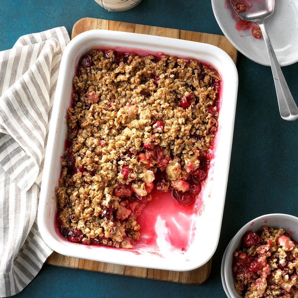 Cranberry Apple Crisp