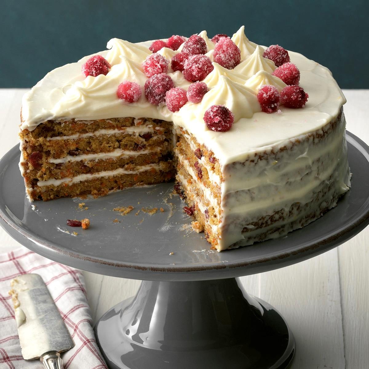 Cranberry-Carrot Layer Cake Recipe: How to Make It