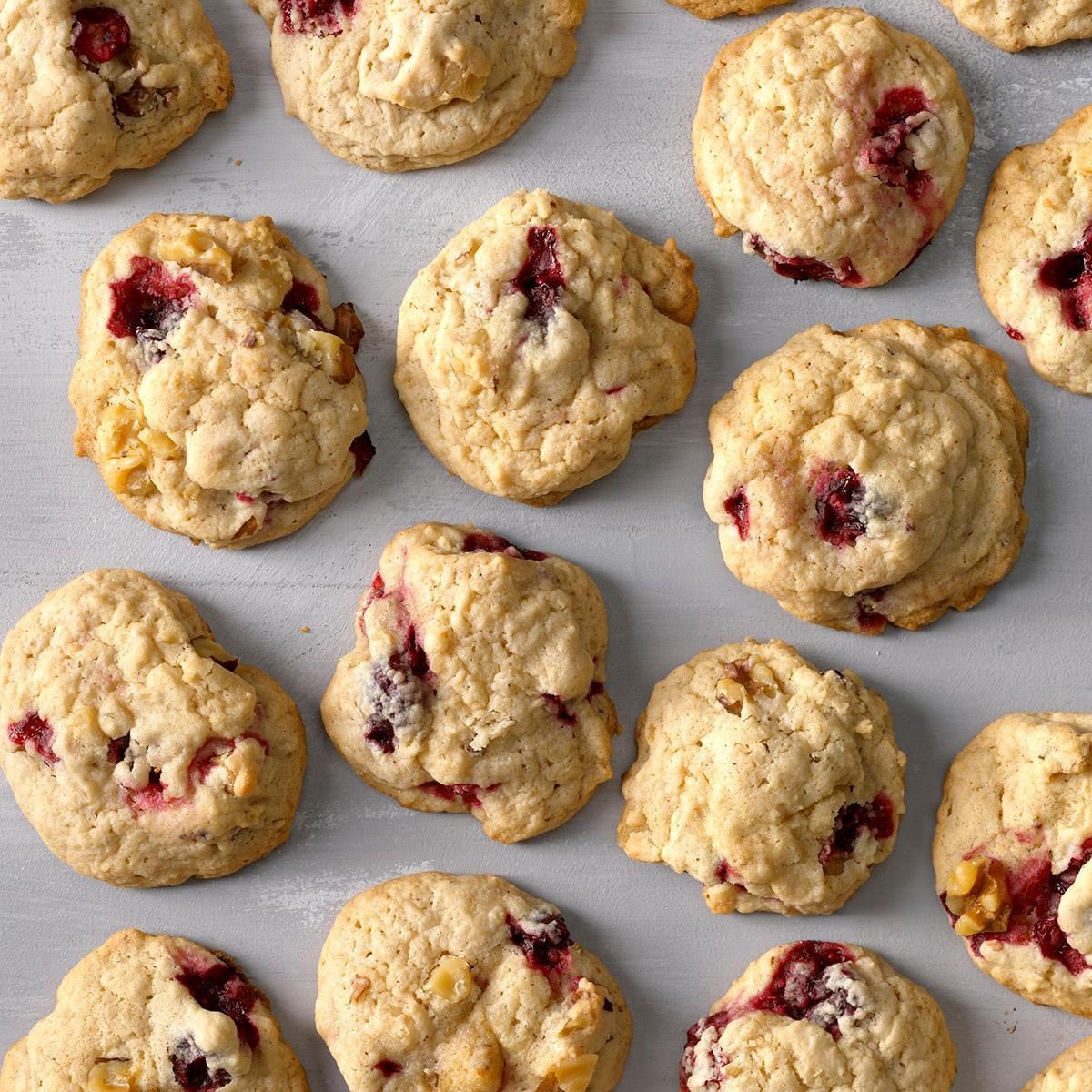 Cranberry Nut Cookies Recipe | Taste of Home