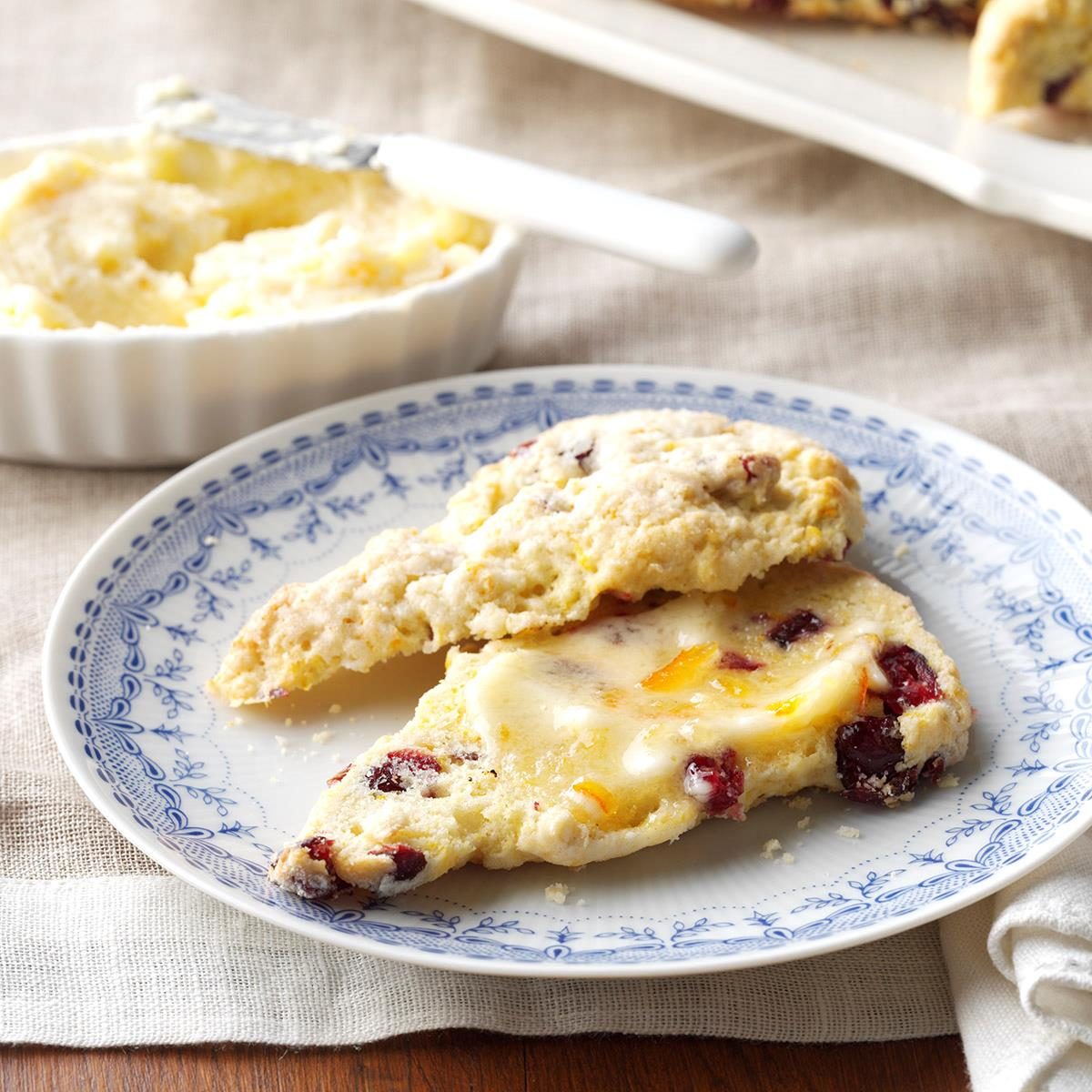 Cranberry Orange Scones