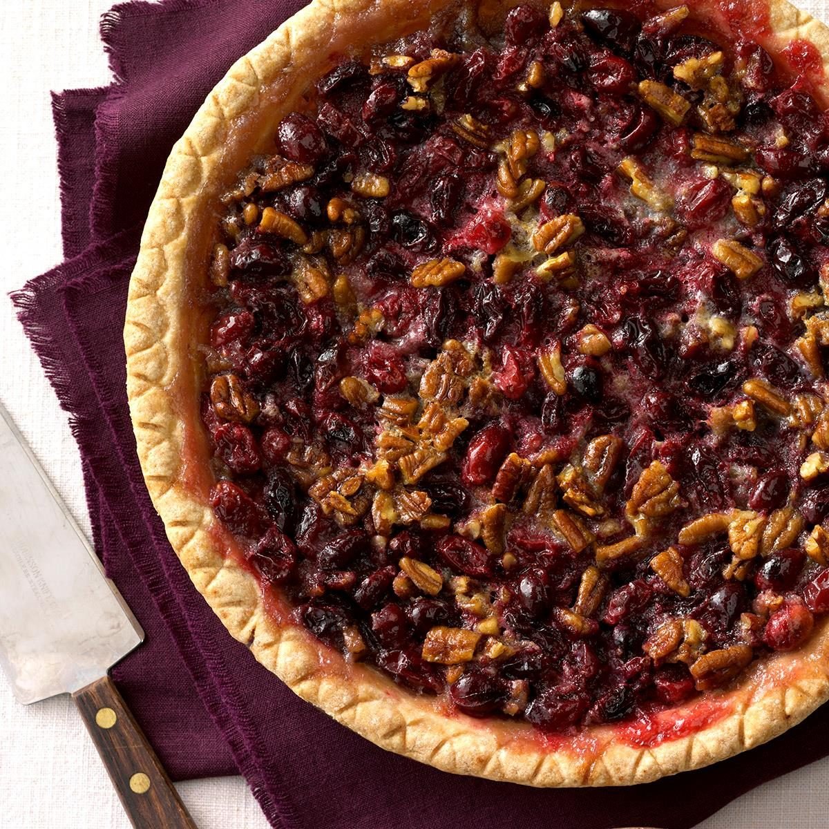 Cranberry Pecan Pie Recipe: How to Make It | Taste of Home