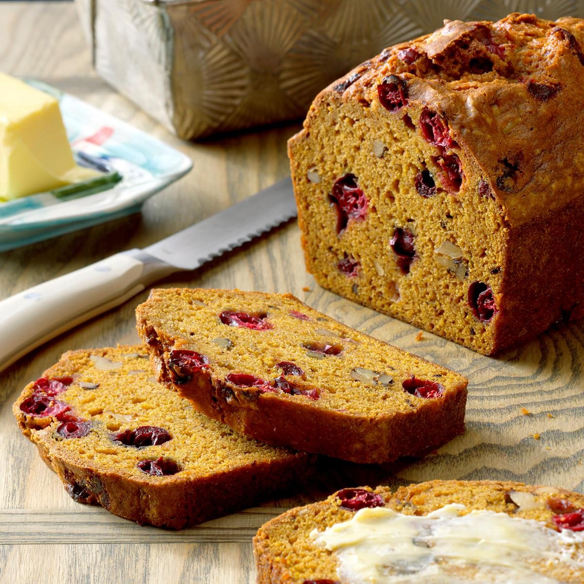 Pumpkin Cranberry Mini Loaves