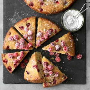 Cranberry Zucchini Wedges