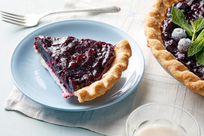 Cream Cheese Blueberry Pie