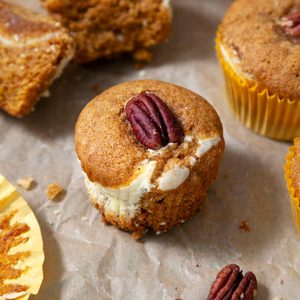 Cream Cheese Pumpkin Muffins