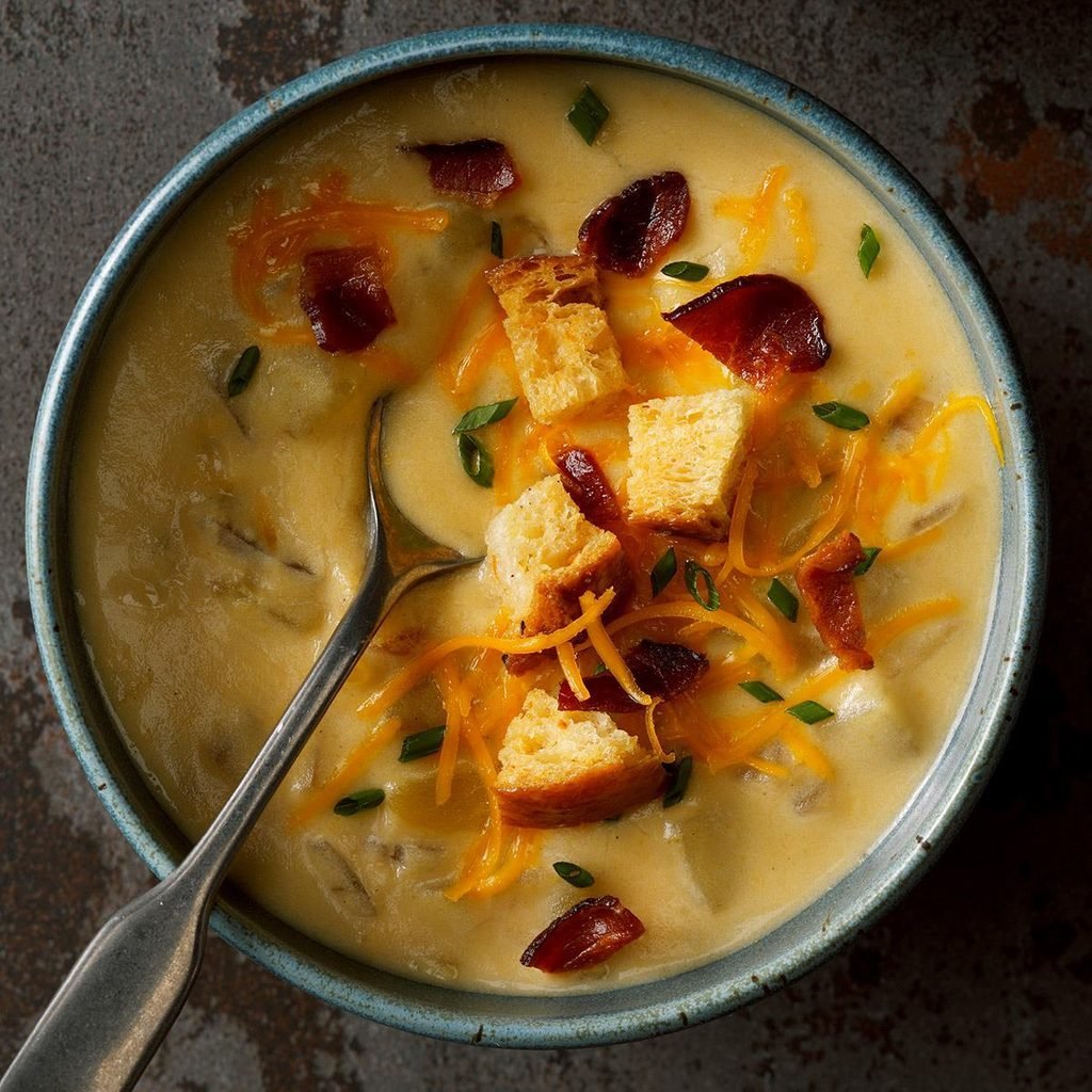 Cream of Potato & Cheddar Soup