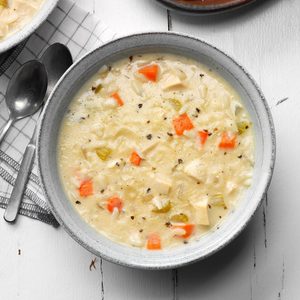 Creamy Chicken Rice Soup