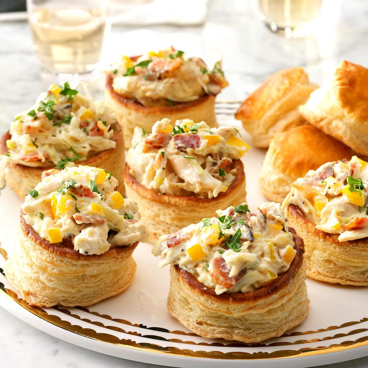 Creamy Chicken Vol-au-Vent