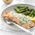Creamy Herb Grilled Salmon