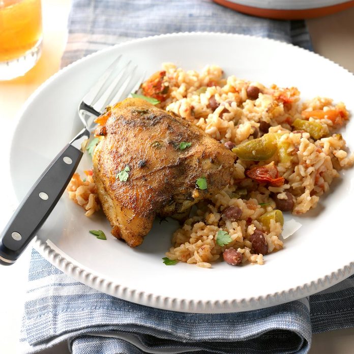 Creole Chicken Thighs