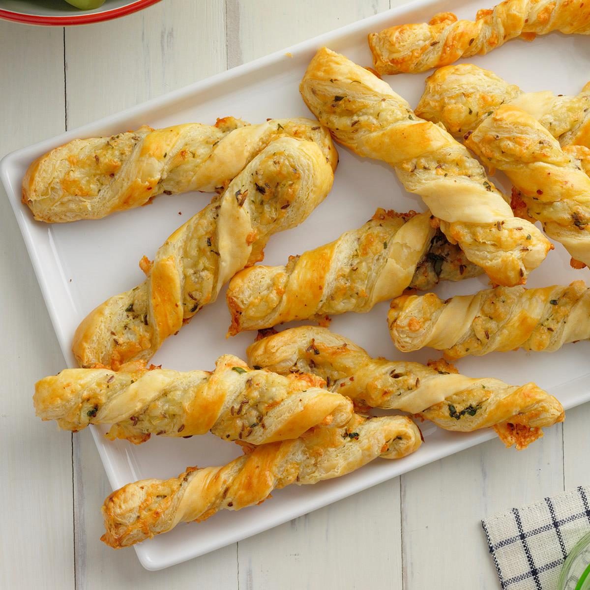 Crisp Caraway Twists