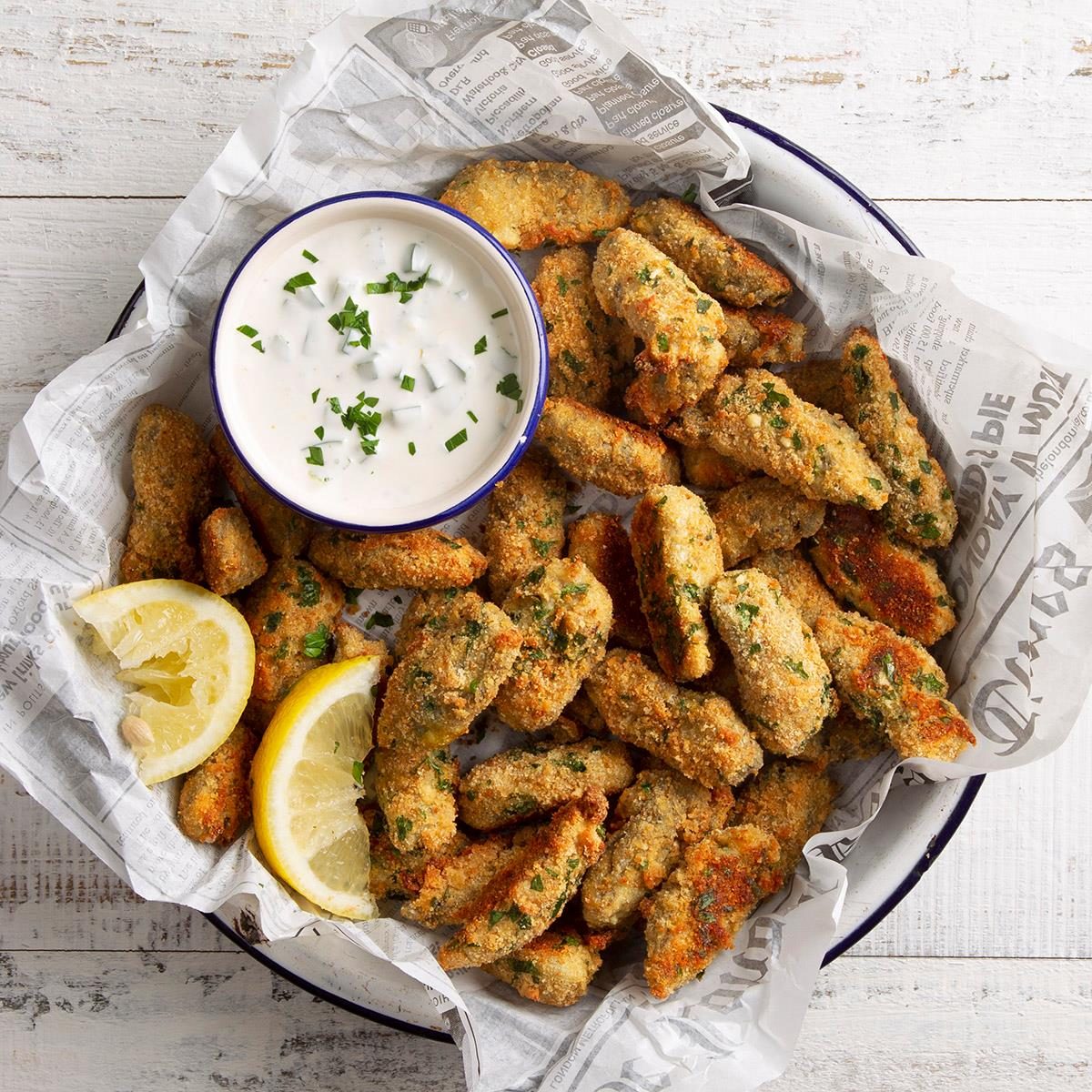 Pan Fried Oysters, Whats Cooking America