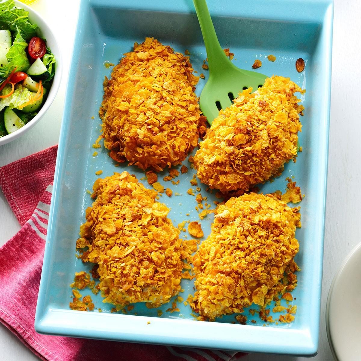 Crumb-Coated Ranch Chicken