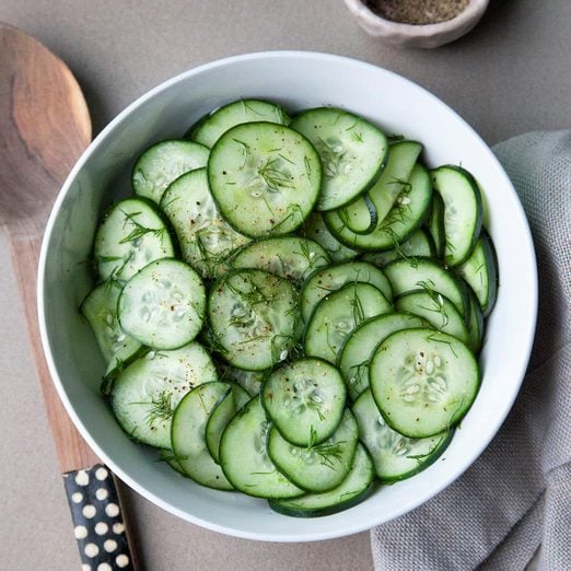 cucumbers with dill