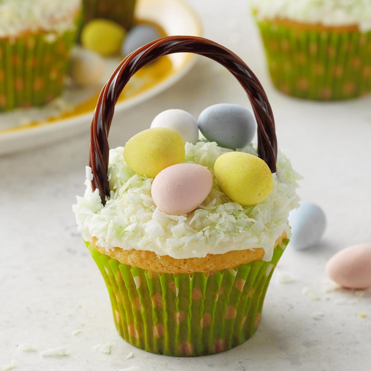 How To Make Easter Basket Pudding Cups