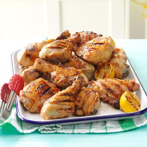 Dad’s Lemony Grilled Chicken