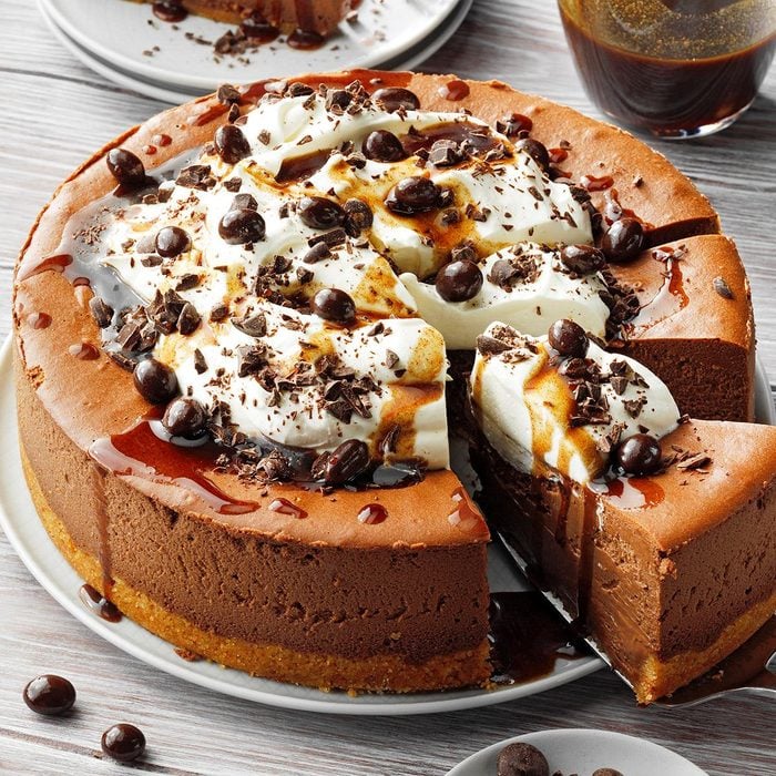 Double Chocolate Espresso Cheesecake