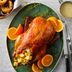 Duck with Orange Hazelnut Stuffing