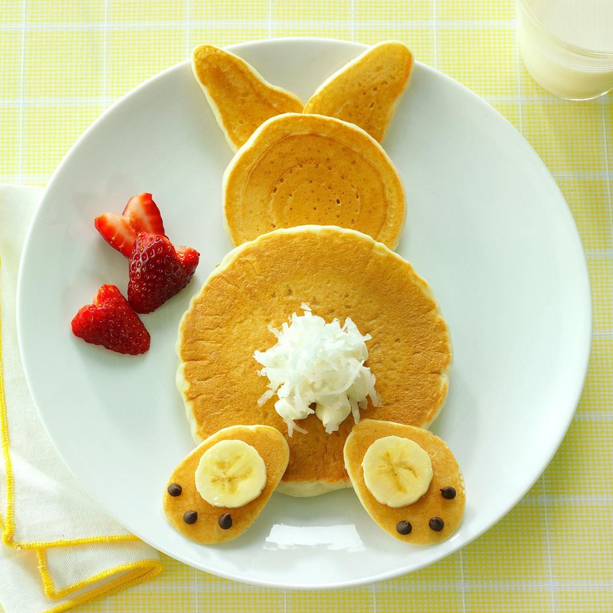 Fluffy Bunny Pancakes