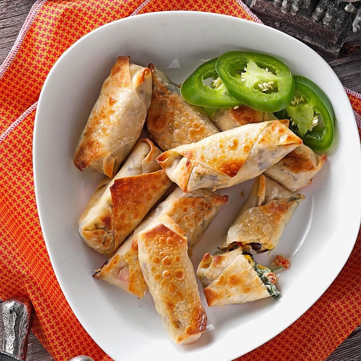 Southwest Egg Rolls - Taste and Tell