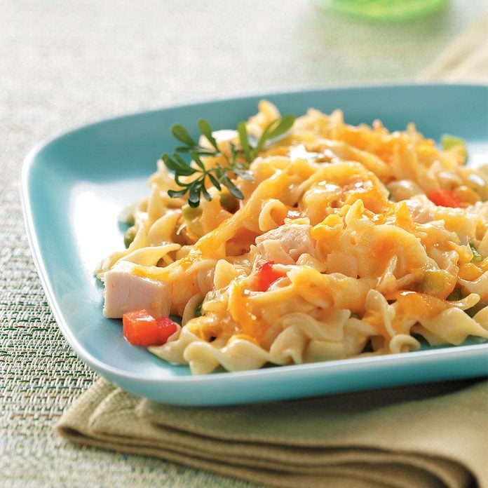 Comforting Chicken Noodle Casserole