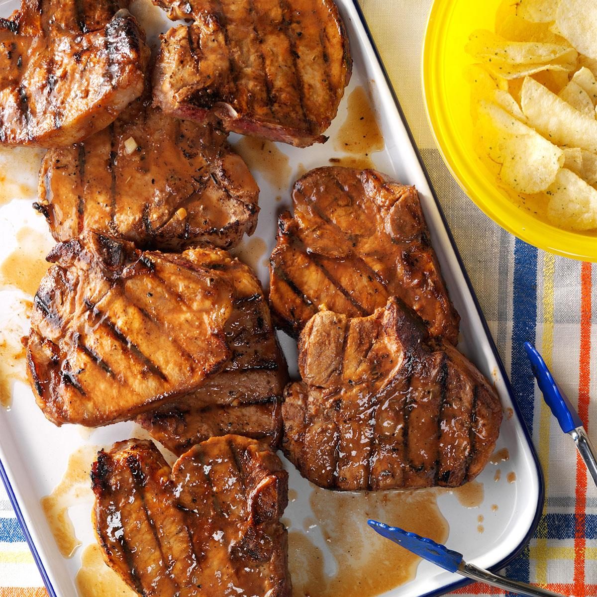 Pork Chops with Glaze Recipe: How to Make It