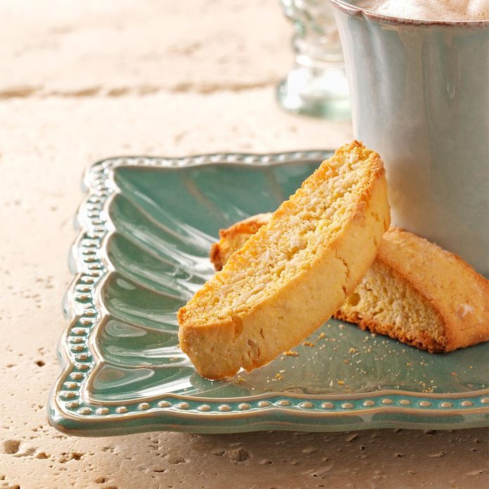 Lime Coconut Biscotti