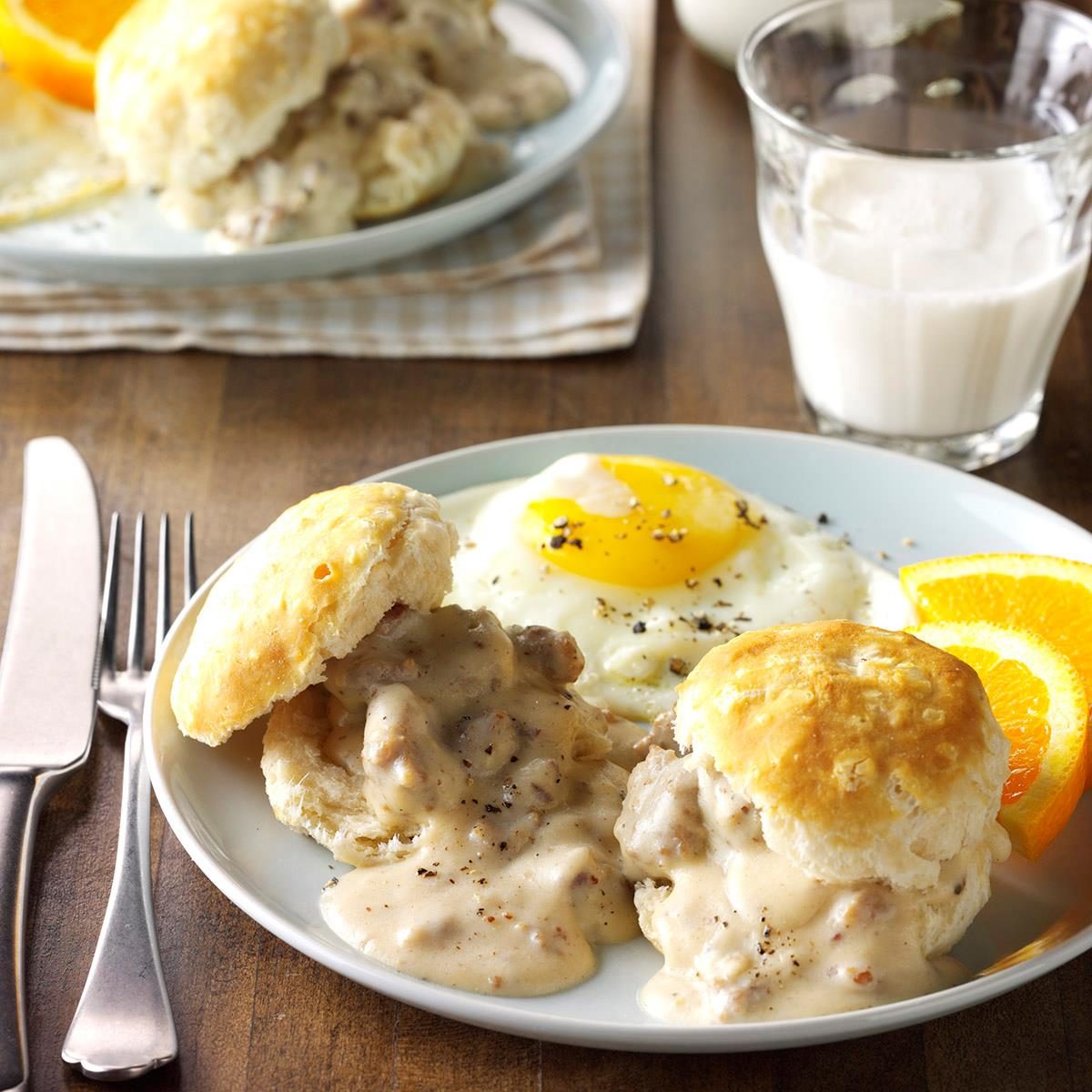 Biscuits and Sausage Gravy Recipe | Taste of Home