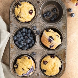 Old-Fashioned Blueberry Muffins