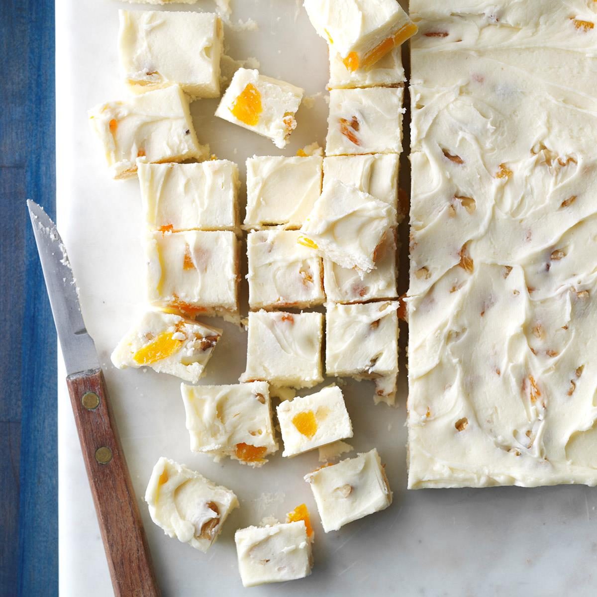 Apricot-Nut White Fudge