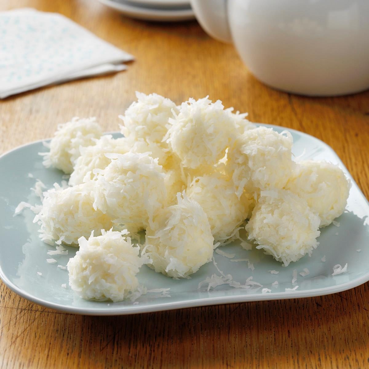 Creamy Coconut Snowballs