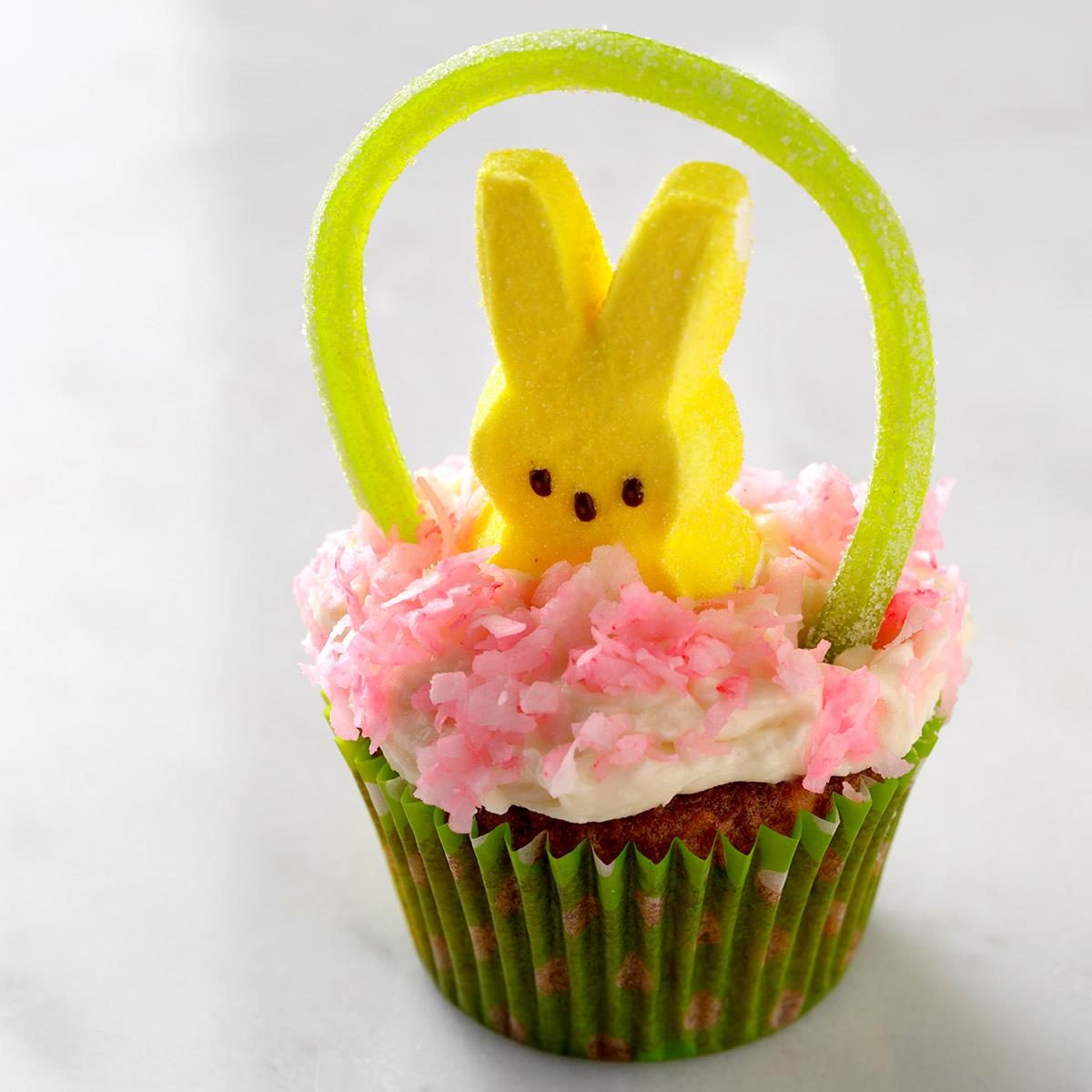 Easter Basket Cupcakes Recipe | Taste of Home