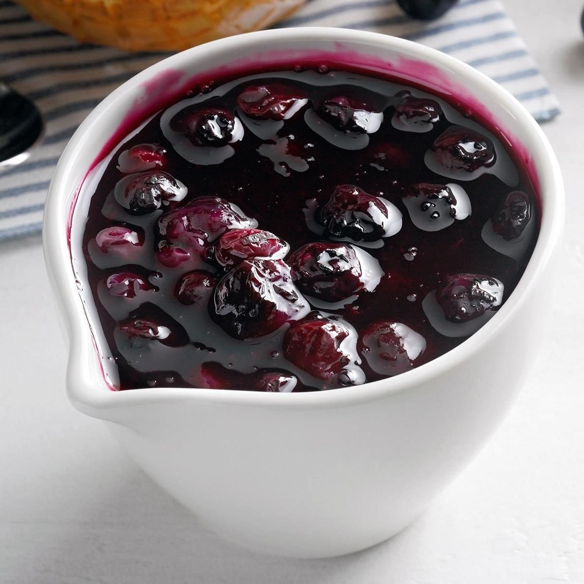 Blueberry sauce recipe