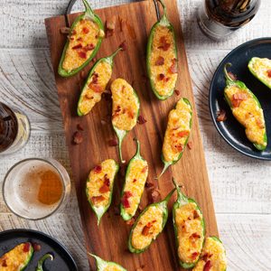 Easy Cheese-Stuffed Jalapenos