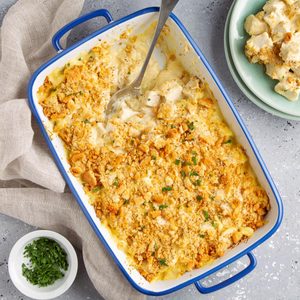 Chicken Casserole with Crackers