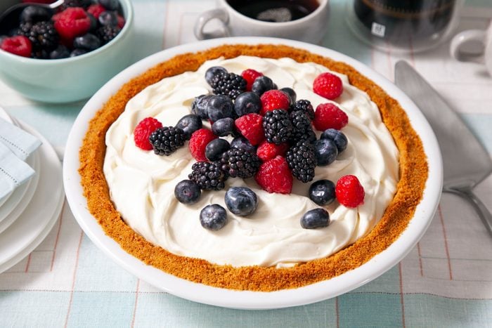 Easy Cream Pie in Pie Plate