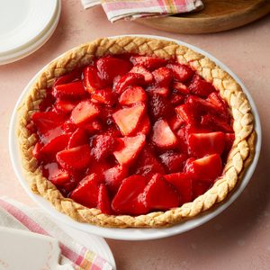 Easy Fresh Strawberry Pie