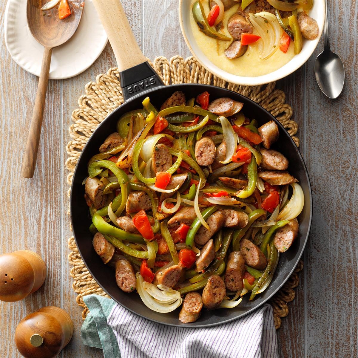 Easy Italian Sausage and Peppers Skillet Recipe - CucinaByElena